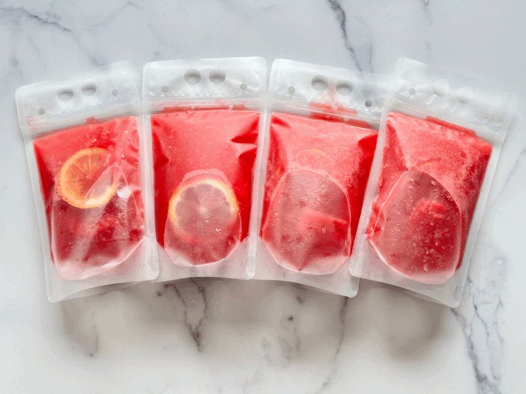 photo of watermelon lemonade in capri sun packets