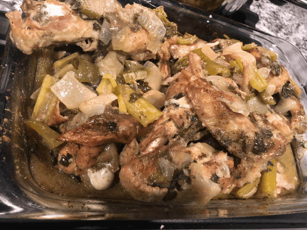 photo of turkey wings cooked in a steam bag