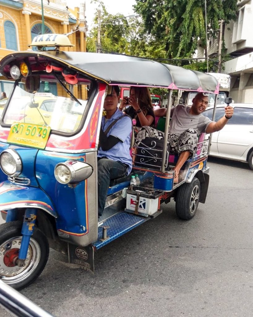 tuk tuk bangkok thailand