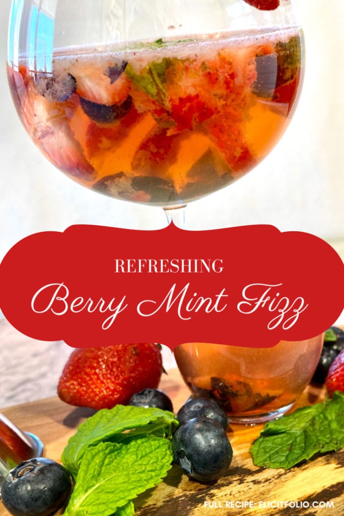 Berry Rose Mint Fizz