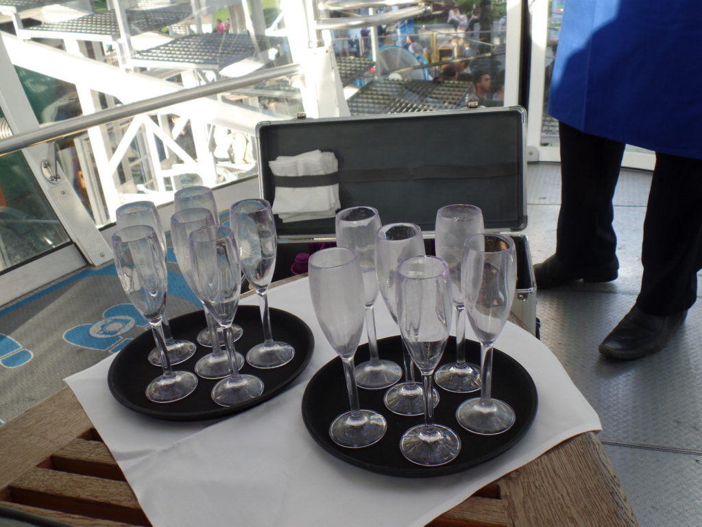 London Eye Champage Tasting