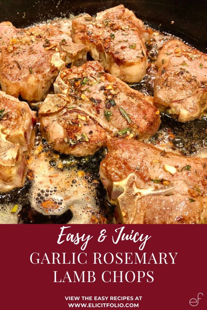 Rosemary Garlic Lamb Chop Loin Recipe