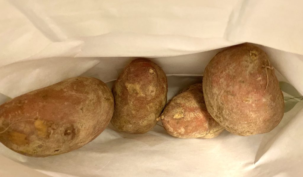 how to store potatoes