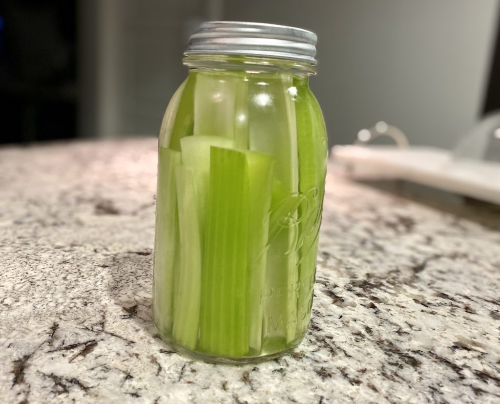 how to store celery