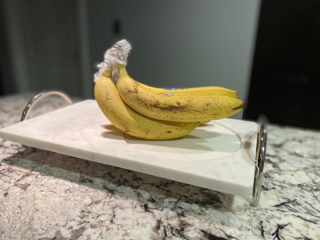 banana plastic wrap