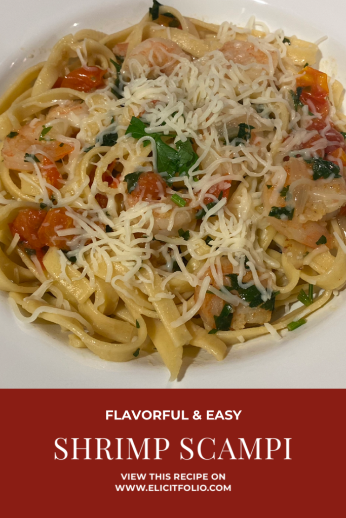 Shrimp Scampi Recipe Pin