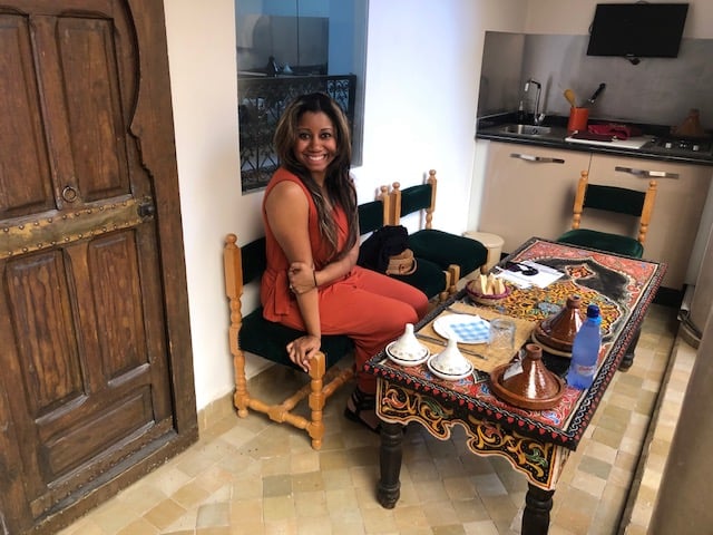 Lotus Chef cooking class marrakech