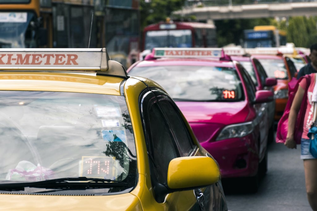 TAXI bangkok thailand