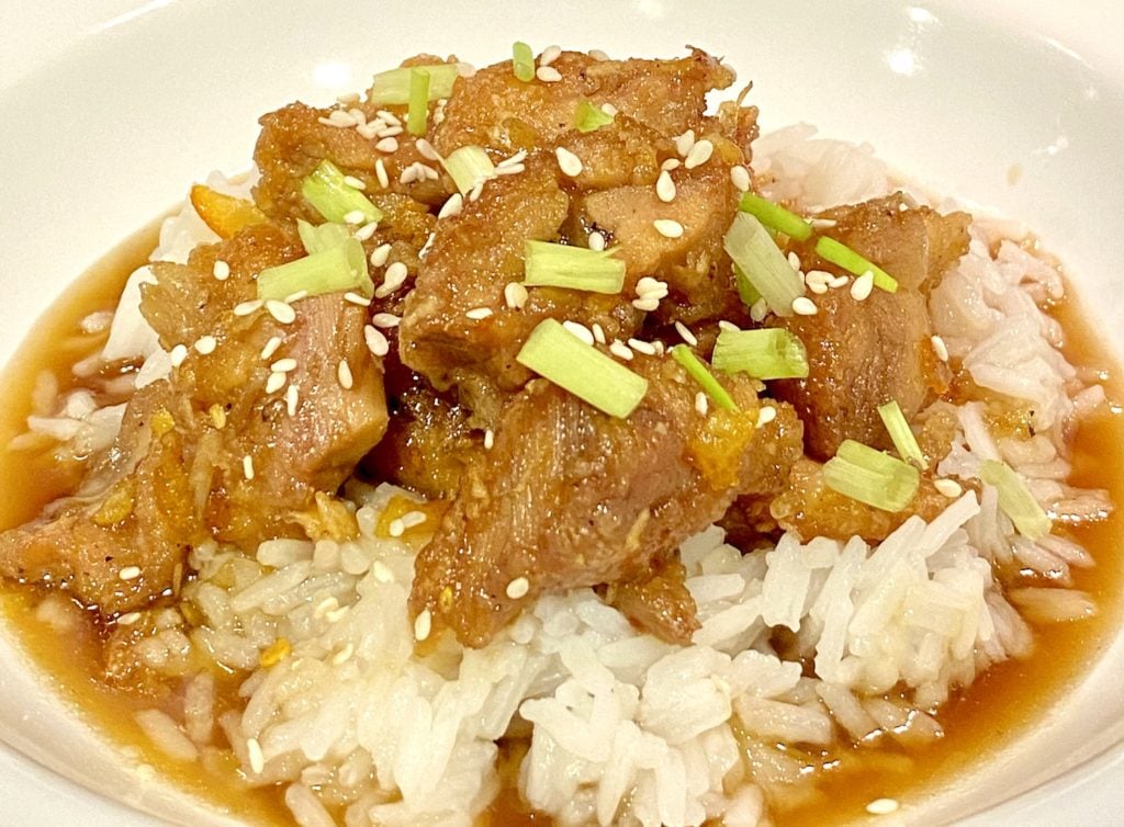 crockpot orange chicken