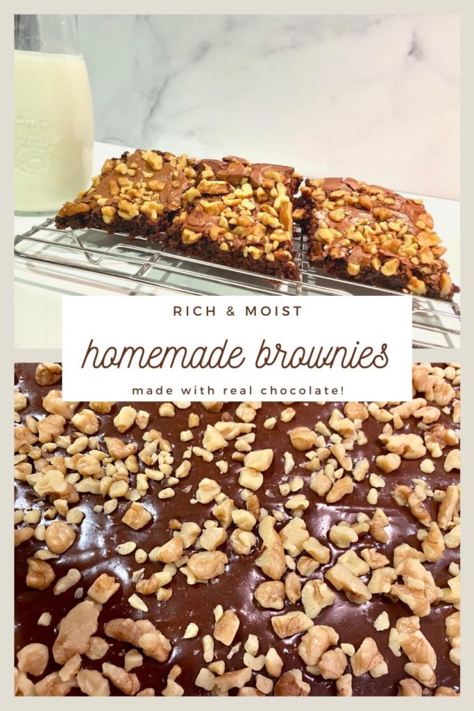 homemade real chocolate brownies elicit folio