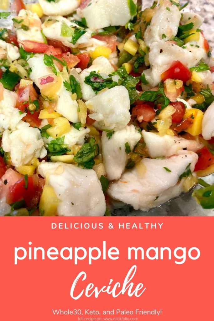 pineapple mango ceviche recipe elicit folio