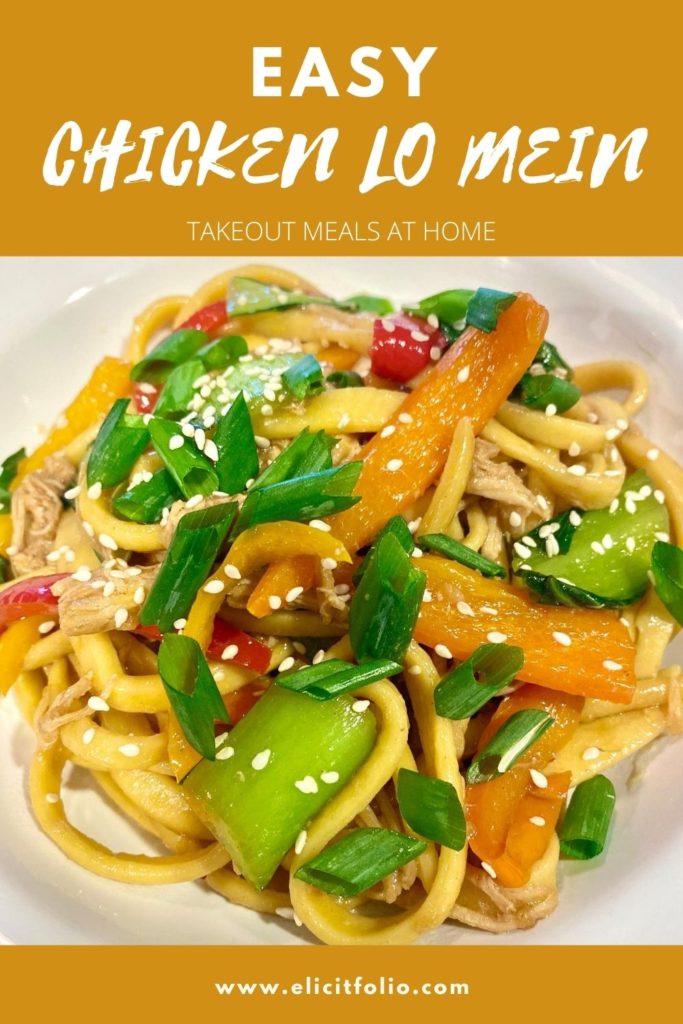 easy chicken lo mein recipe elicit folio