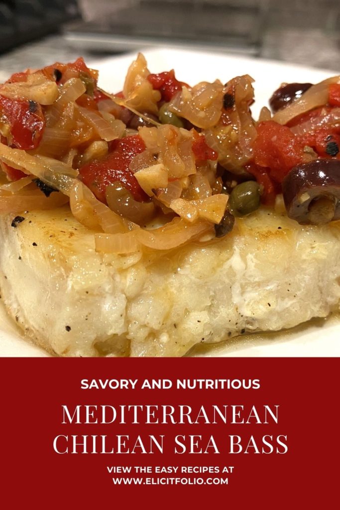 Mediterranean Chilean Sea Bass Elicit Folio Recipe