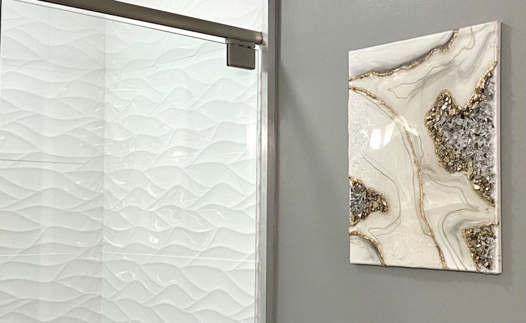resin art bathroom decor makeover remodel tips elicit folio