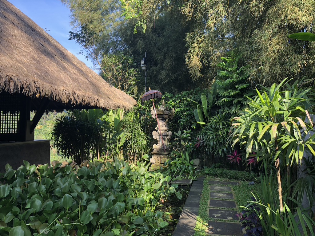 Front yard Point of view at Manipura Estate in Ubud Bali