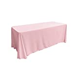 Stain and Wrinkle Resistant Table Cover 90x132