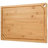 Hiware Extra Large Bamboo Cutting Board for Kitchen