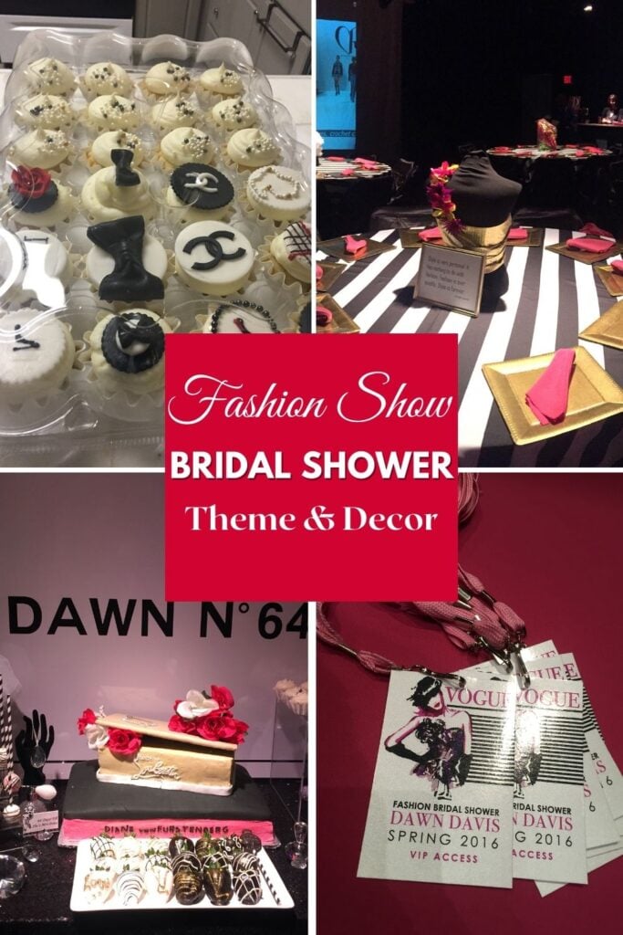 Pin for Fashion Show Bridal Shower Theme