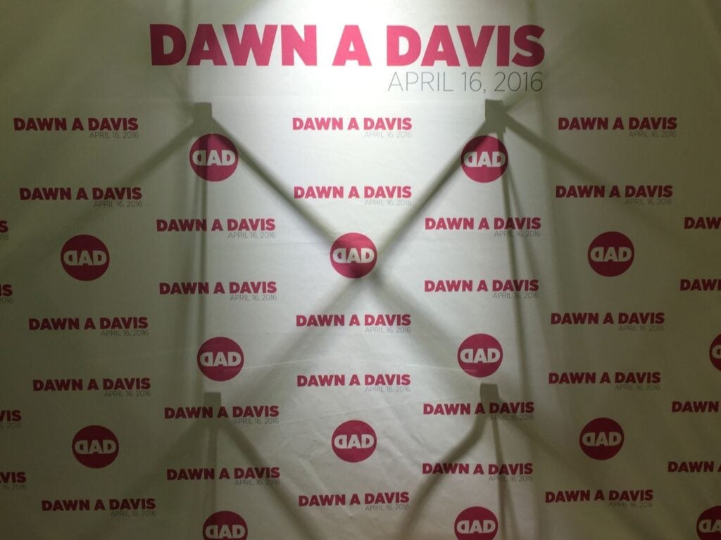 Photo of fashion show step and repeat