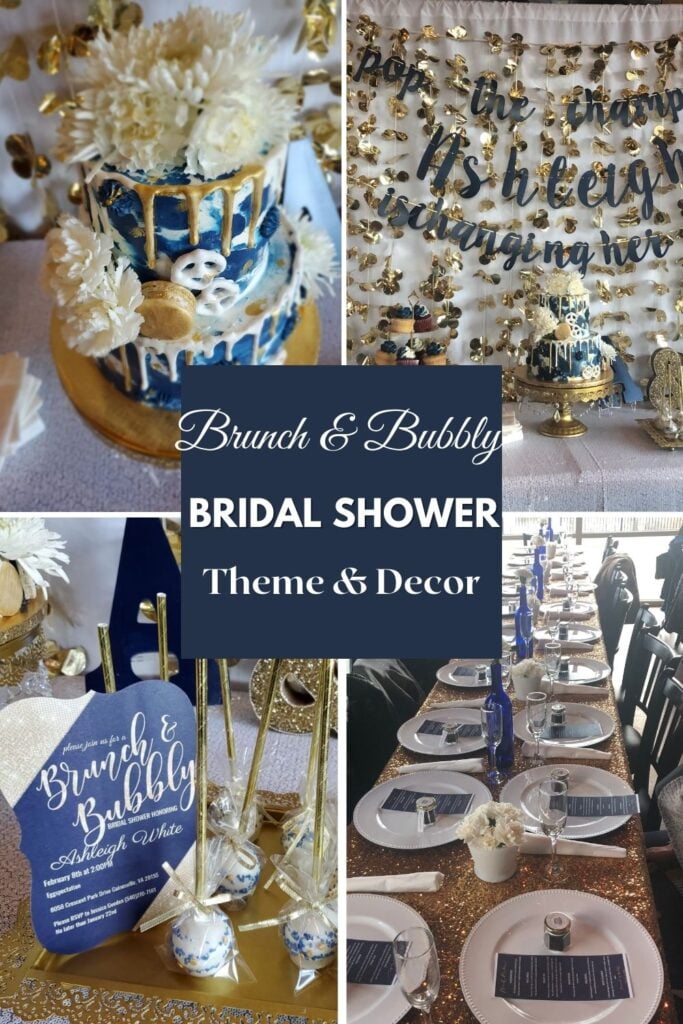 Brunch and Bubbly Bridal Shower Theme Pin