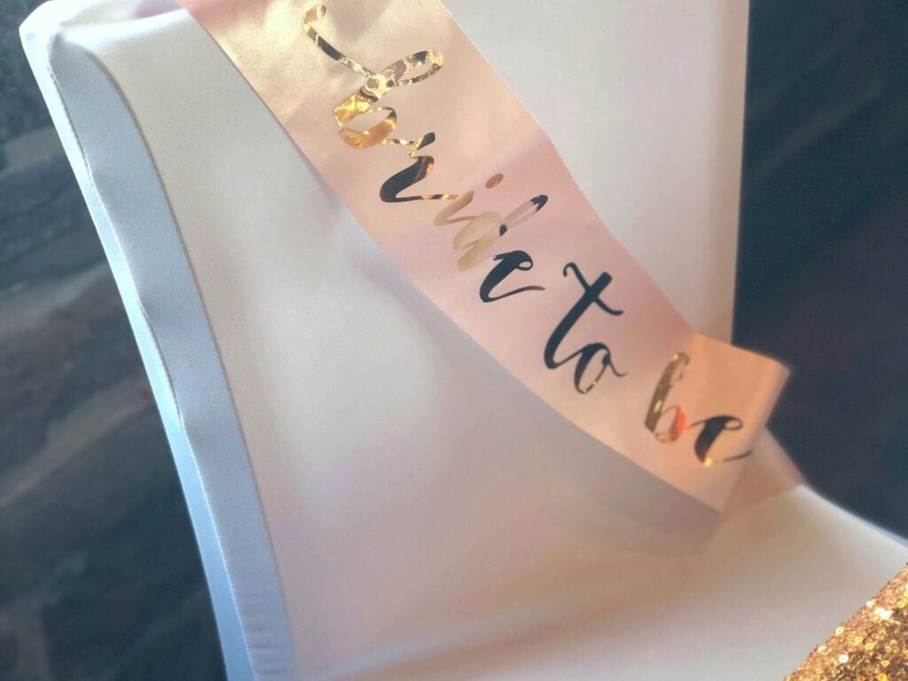 Photo of Bride to Be Sash