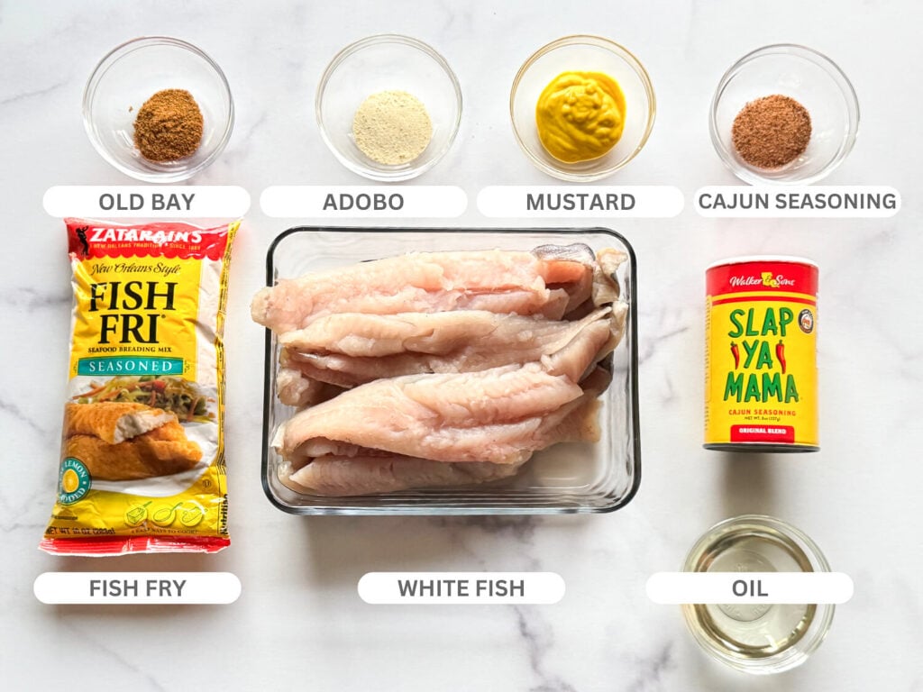 Fried Fish recipe ingredients