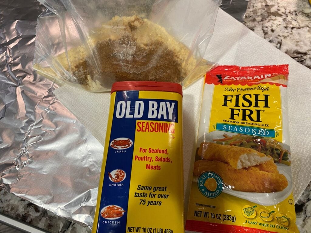 Photo of fish fry seasoning