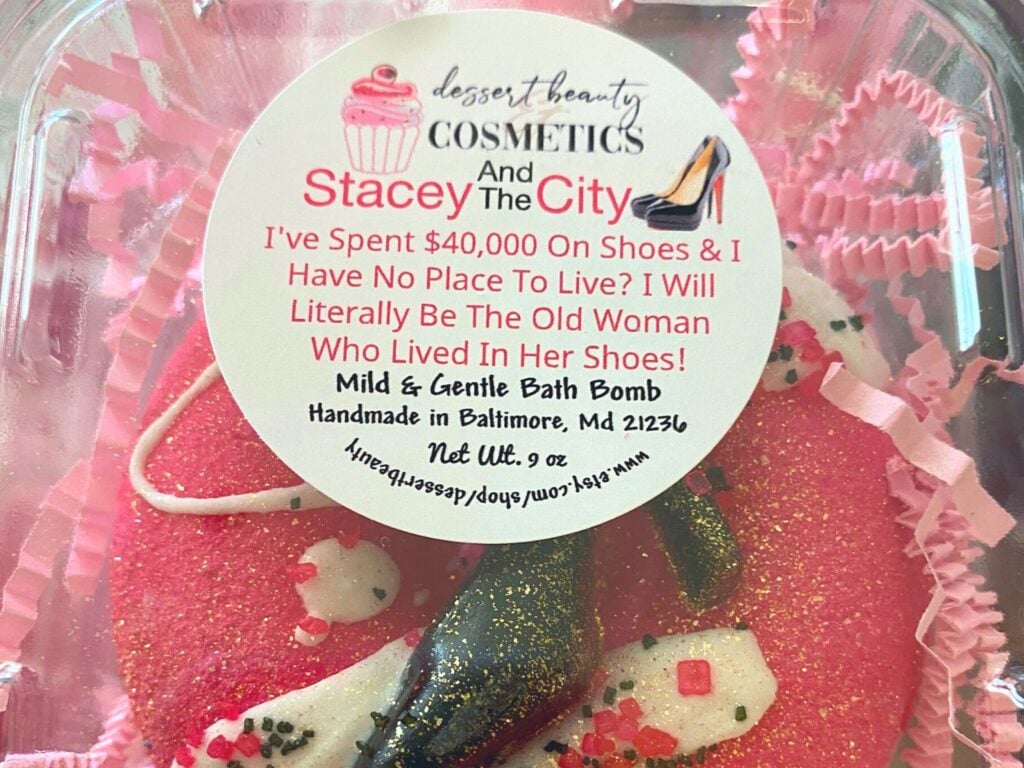 Bath bomb favors
