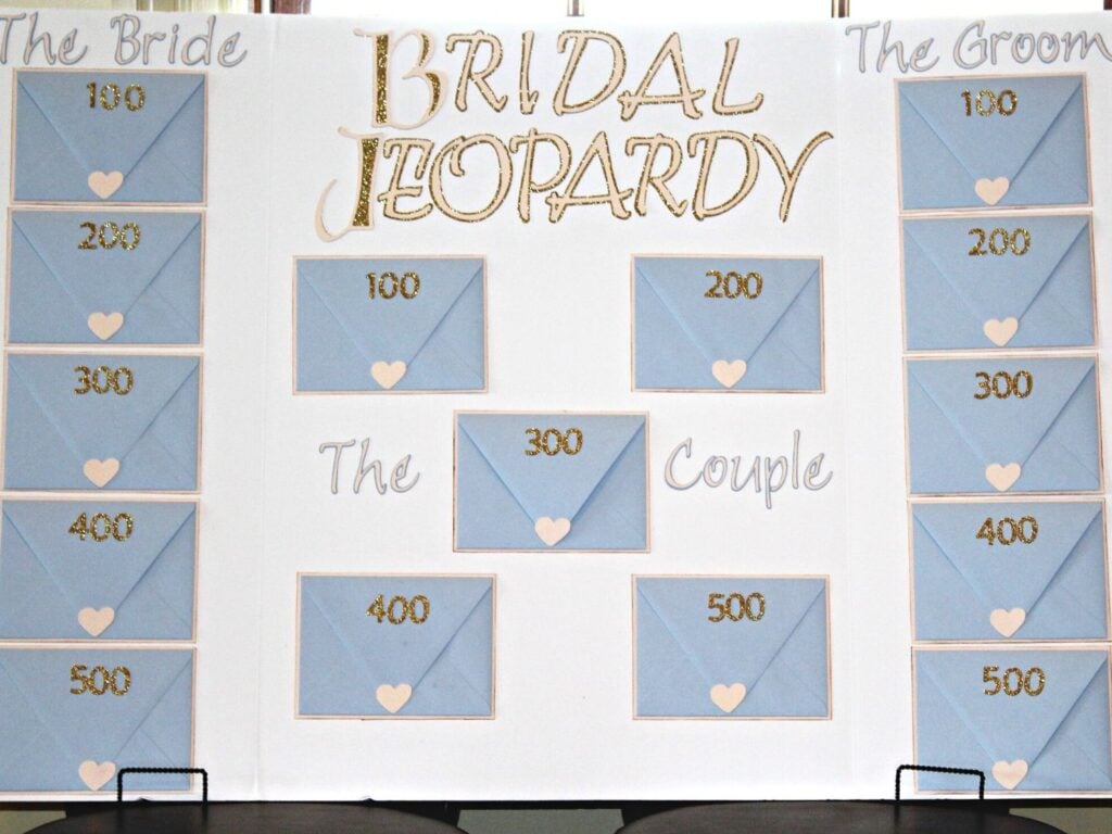 bridal jeopardy poster