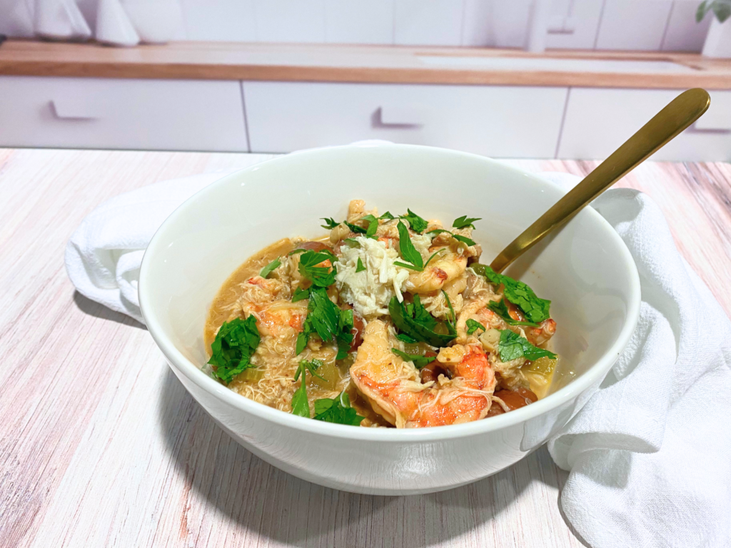 Seafood Stew Seafood Gumbo Seafood Soup Southern Recipe Elicit Folio