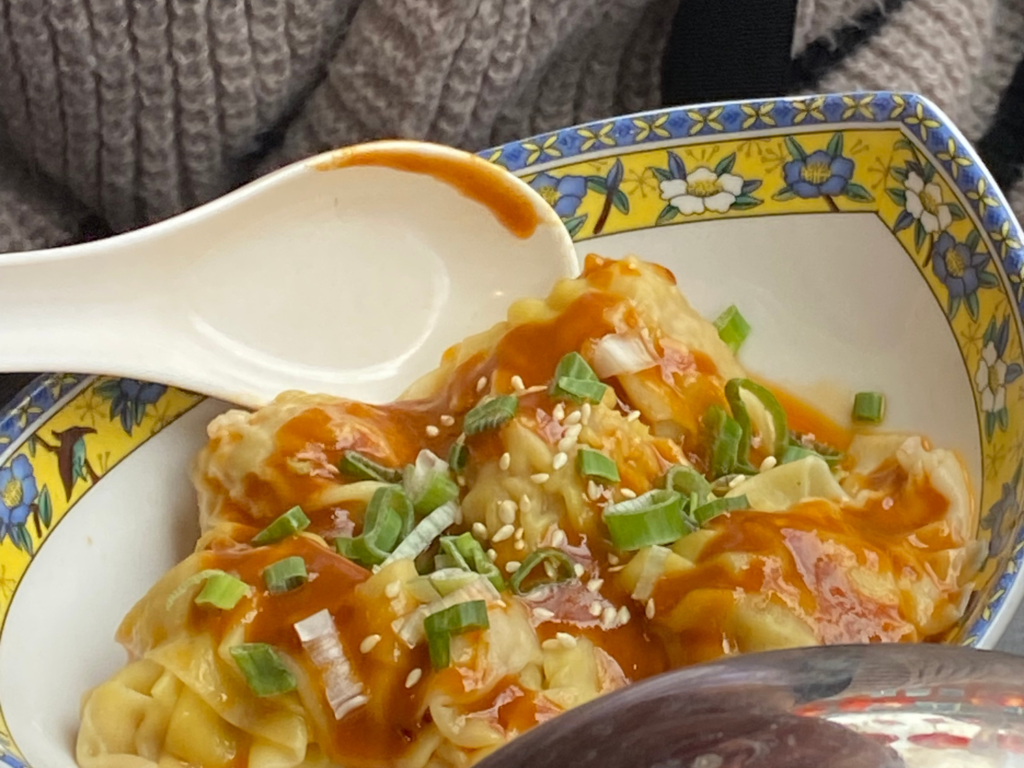 dumplings at canton in chinatown