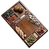 Wooden Expandable Cheese Board from Amazon