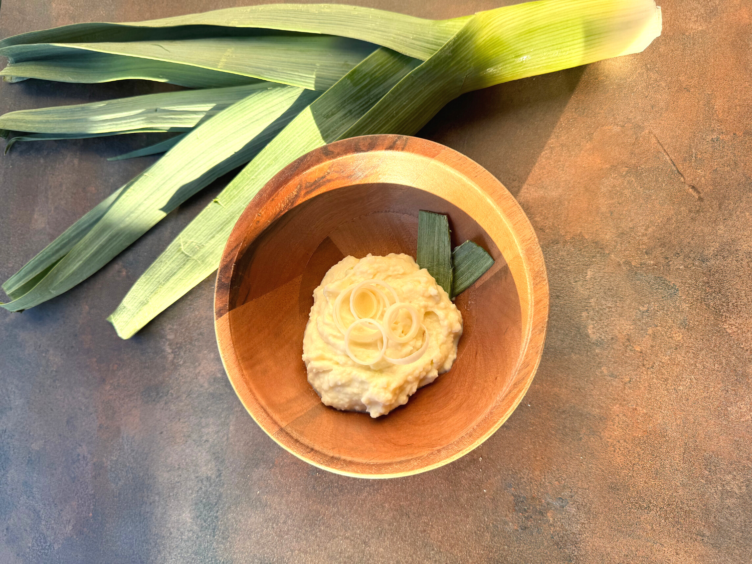 Photo of leek mashed potatoes