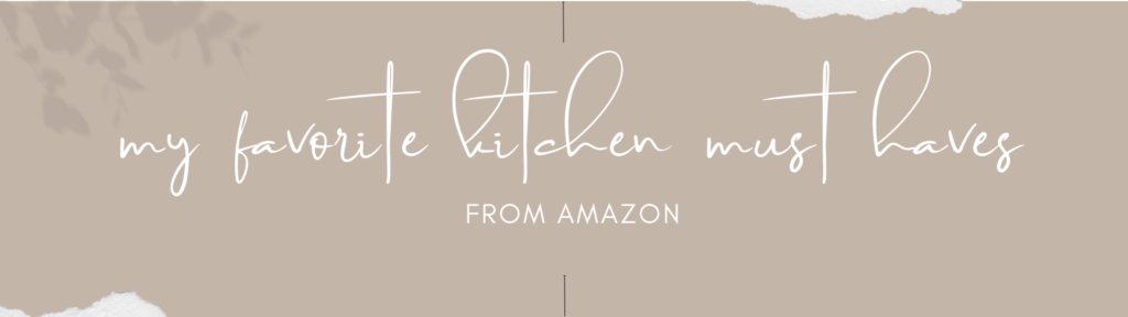 photo of my favorite amazon buys