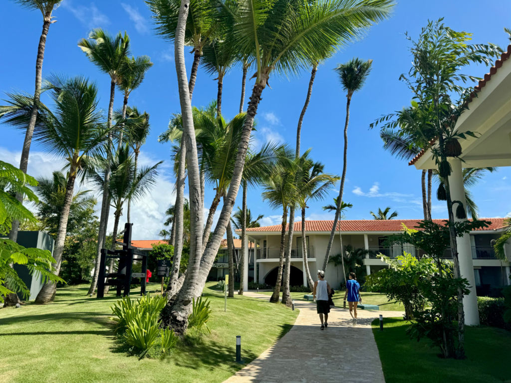 Photo of resort grounds at Dreams Flora Punta Cana
