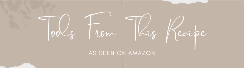 Tools Form this Recipe Amazon Elicit Folio
