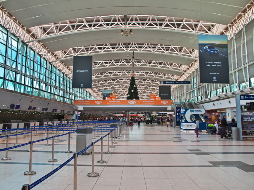 Airport in Buenos Aires Argentina