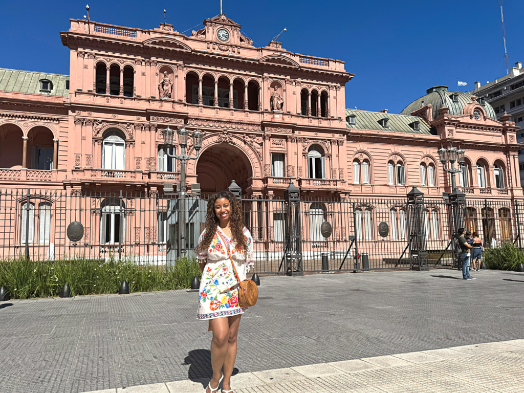 La Casa Rosada in Buenos Aires Argentina