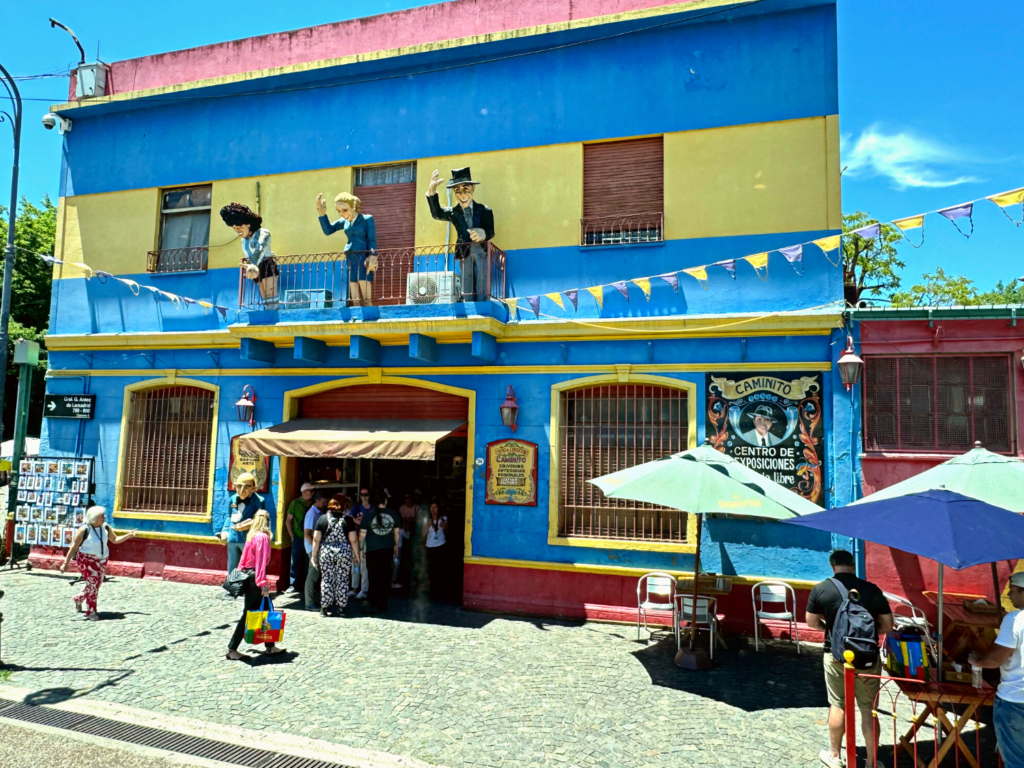 La Boca neighborhood in Buenos Aires Argentina