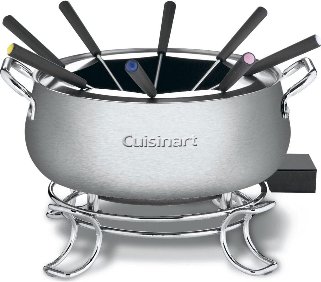 Photo of stainless fondue
