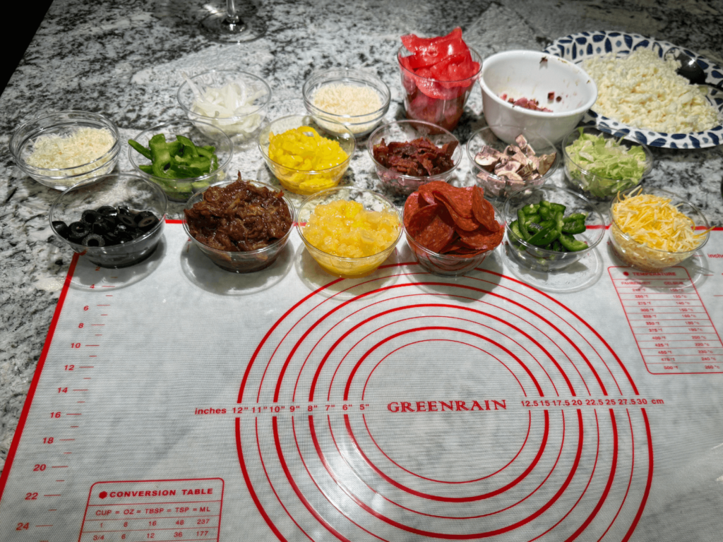 Pizza toppings