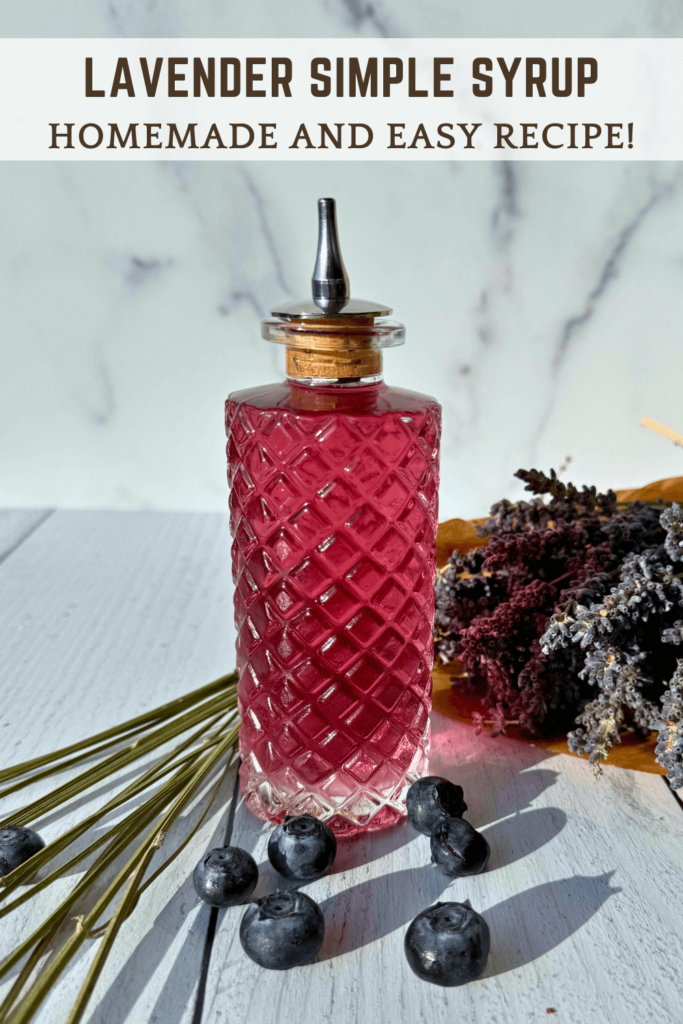 Lavender Simple Syrup Elicit Folio Pinterest