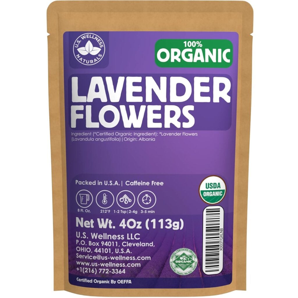 product photo of organic culinary lavender flowers