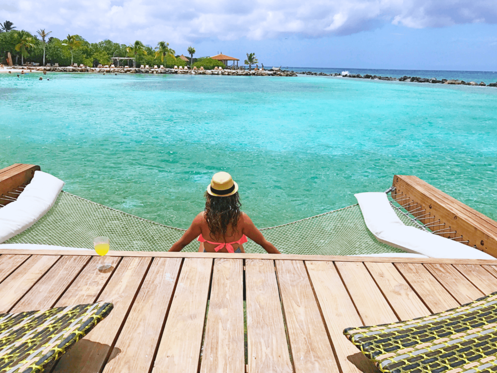 Elicit Folio enjoying the views in Aruba