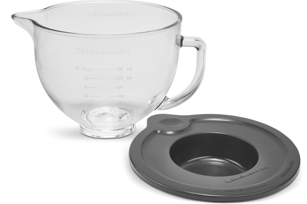 clear mixing bowl