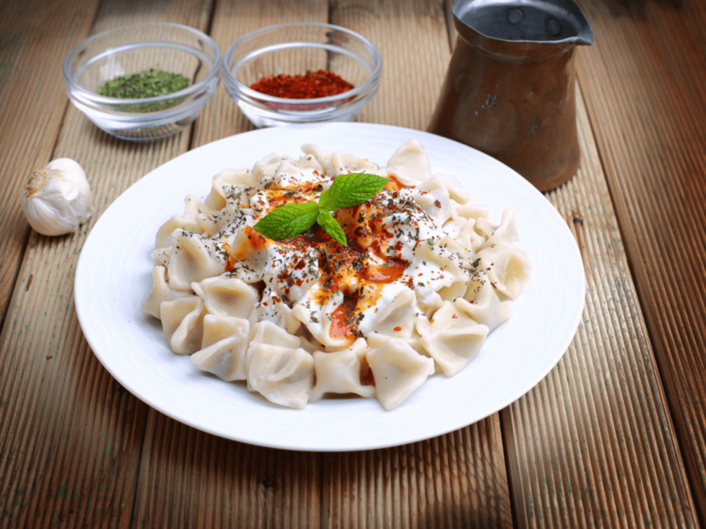 Photo of traditional turkish dumpling - Mantı