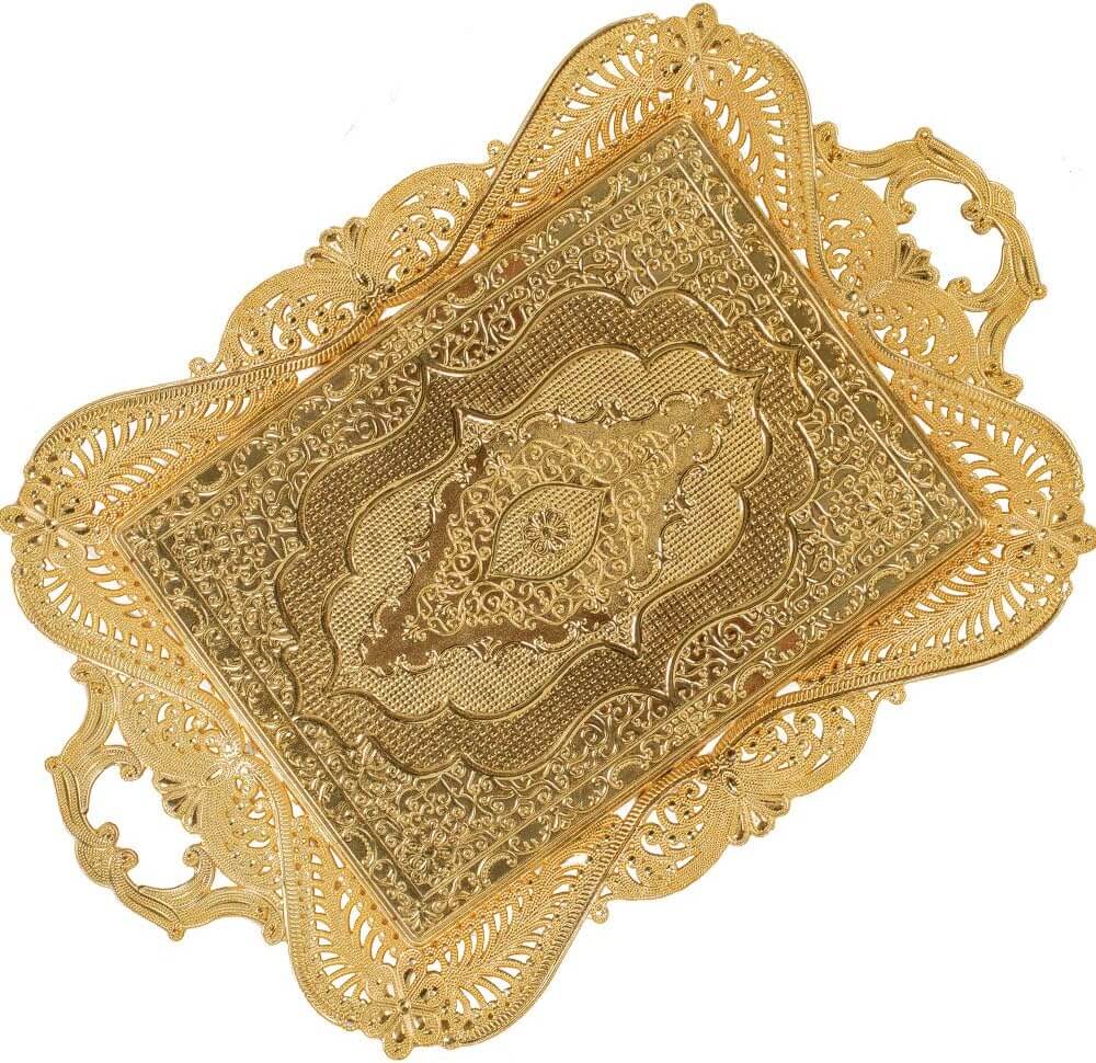 Gold Serving Tray