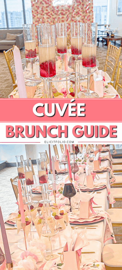 PINTEREST pin for how to host a brunch party