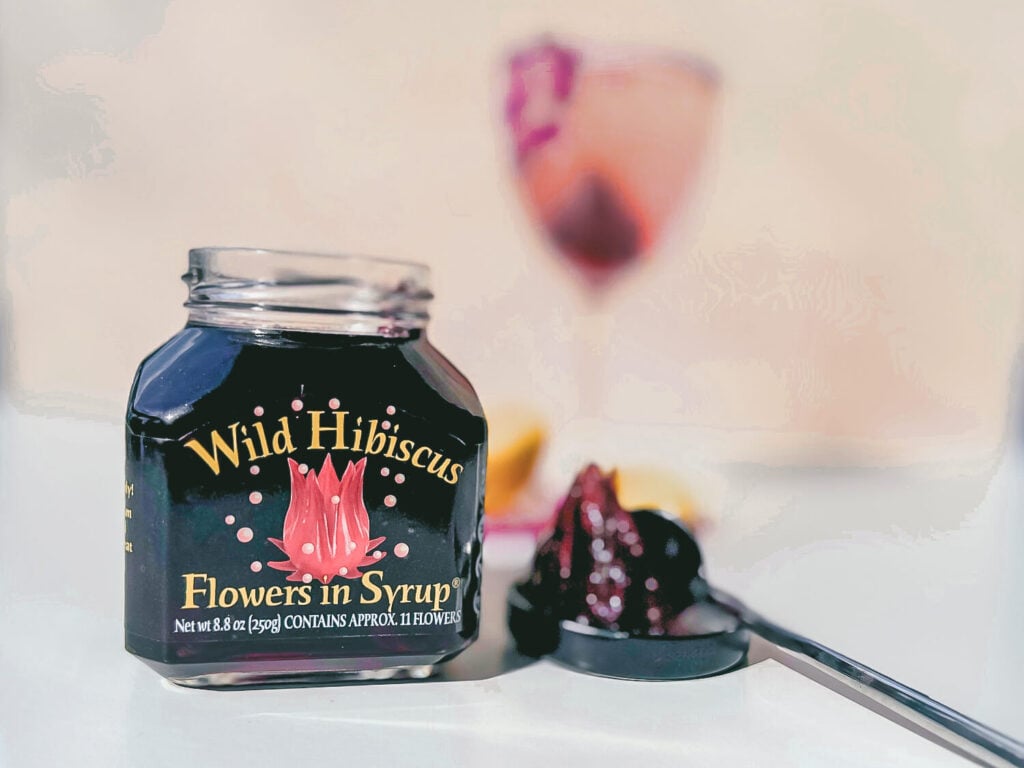 A close up photo of hibiscus edible flowers