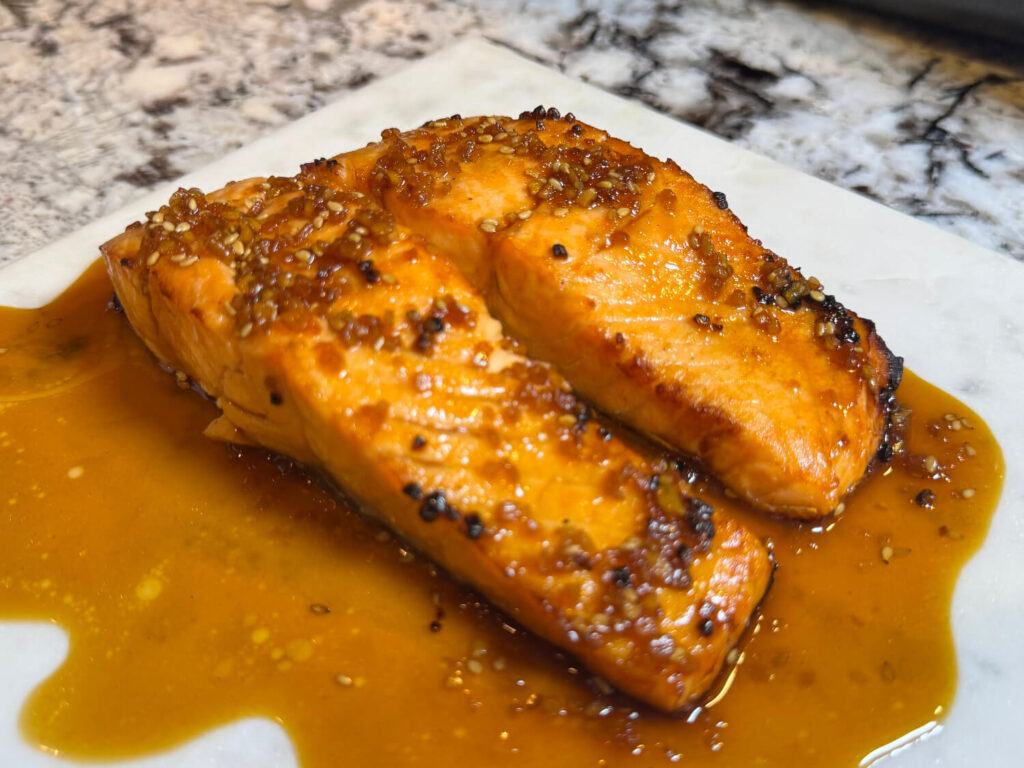 Seasoned Teriyaki Salmon